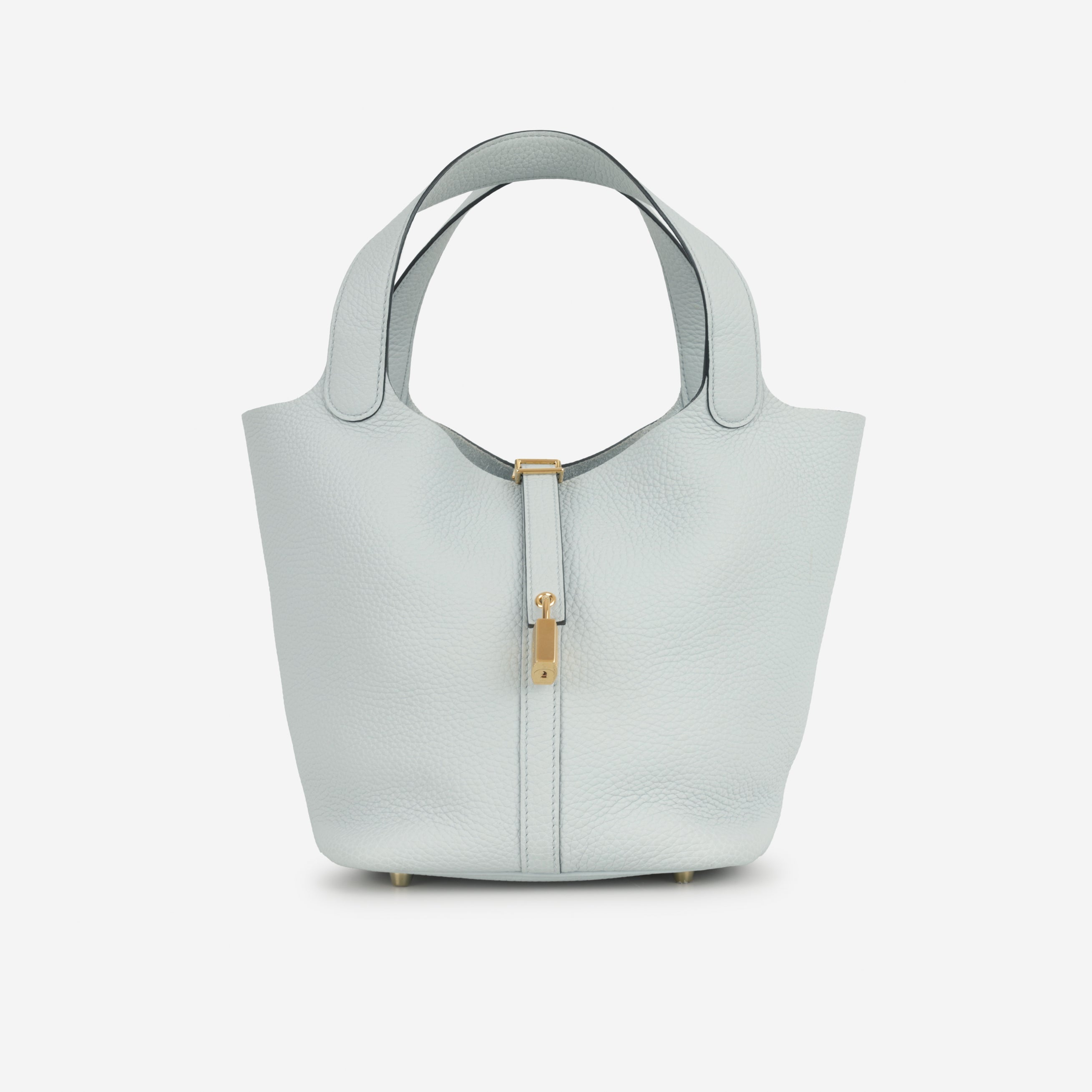Hermès Picotin 22 - Bleu Pale Clemence | Permabrass Hardware
