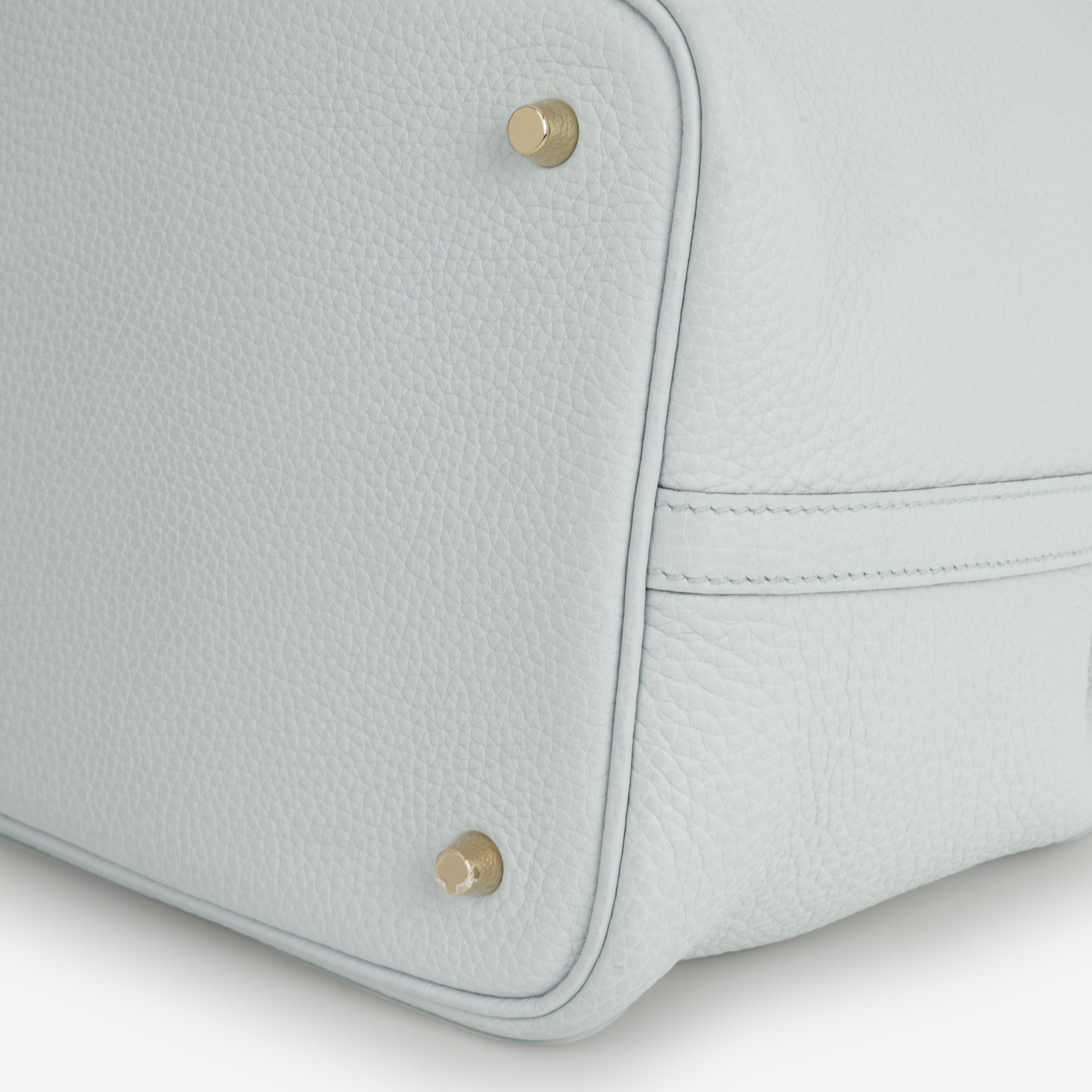 Hermès Picotin 22 - Bleu Pale Clemence | Permabrass Hardware