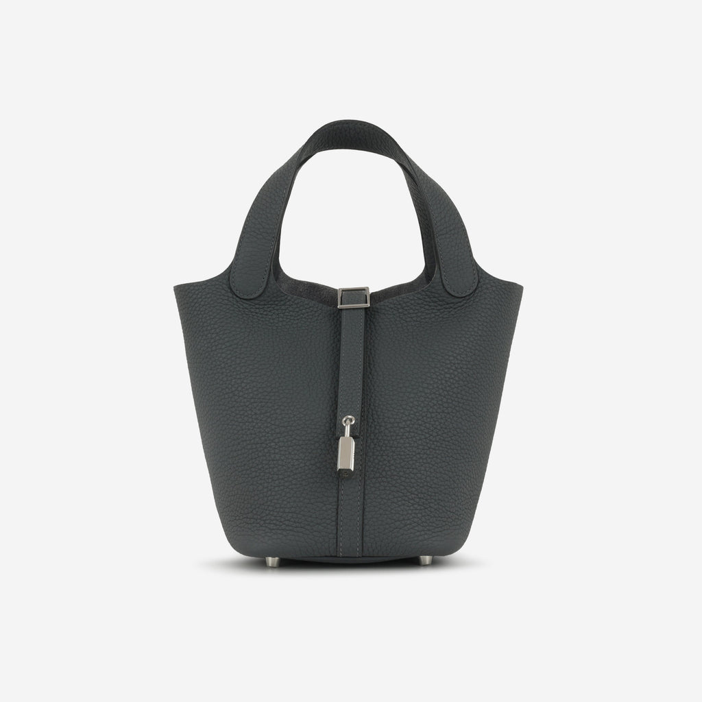 Hermès Picotin 18 - Gris Misty Clemence | Palladium Hardware