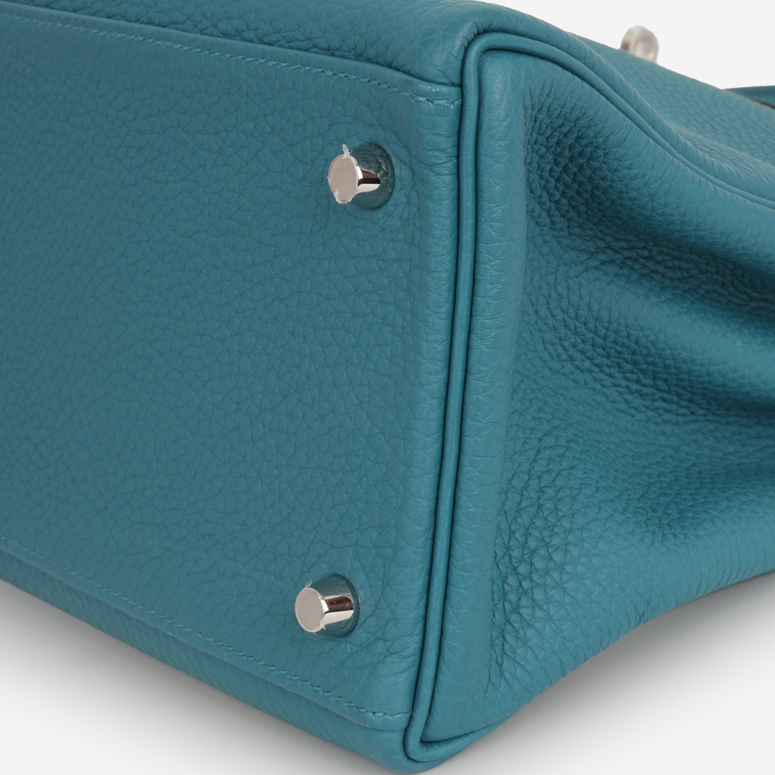 Hermès Kelly 32 - Blue Izmir Togo | Palladium Hardware