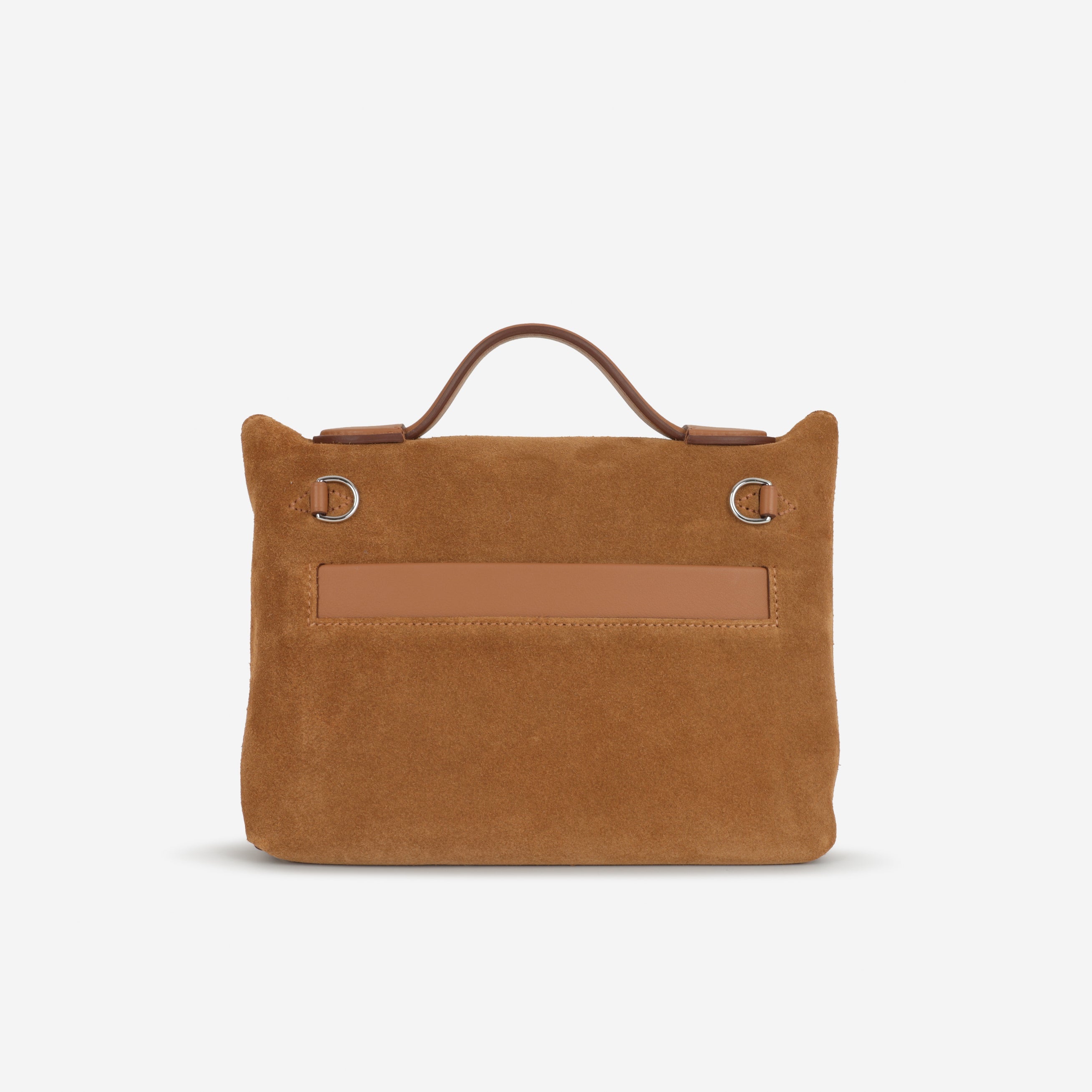 Hermès Mini 24/24 - Gold Grizzly Swift  | Palladium Hardware
