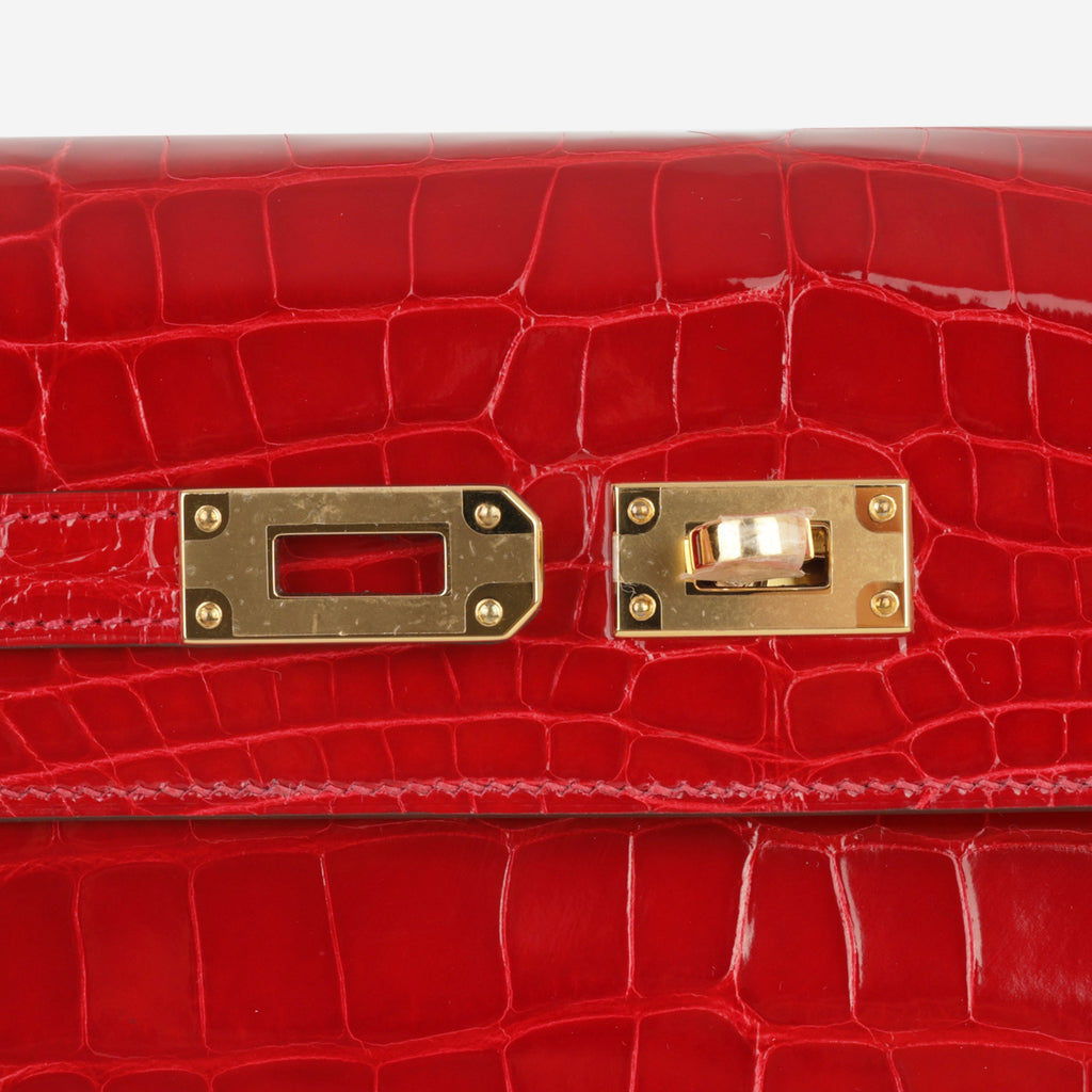 Hermès Kelly To Go - Braise Alligator Mississippiensis | Gold Hardware