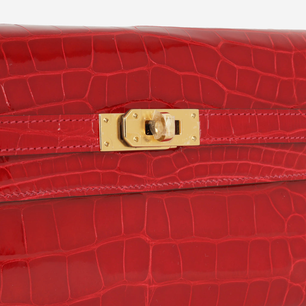 Hermès Kelly To Go - Braise Alligator Mississippiensis | Gold Hardware