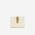 Hermès Bearn Compact Wallet - Nata Epsom / Beige Sable Alligator | Palladium Hardware