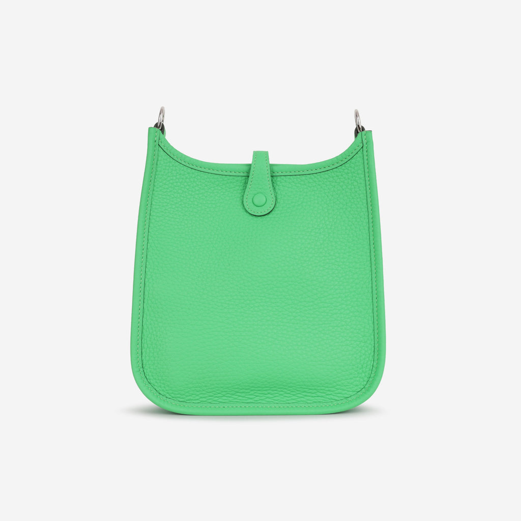 Hermès Evelyne TPM - Vert Comics Clemence / Vert Fizz-Vert Comics Strap | Palladium Hardware