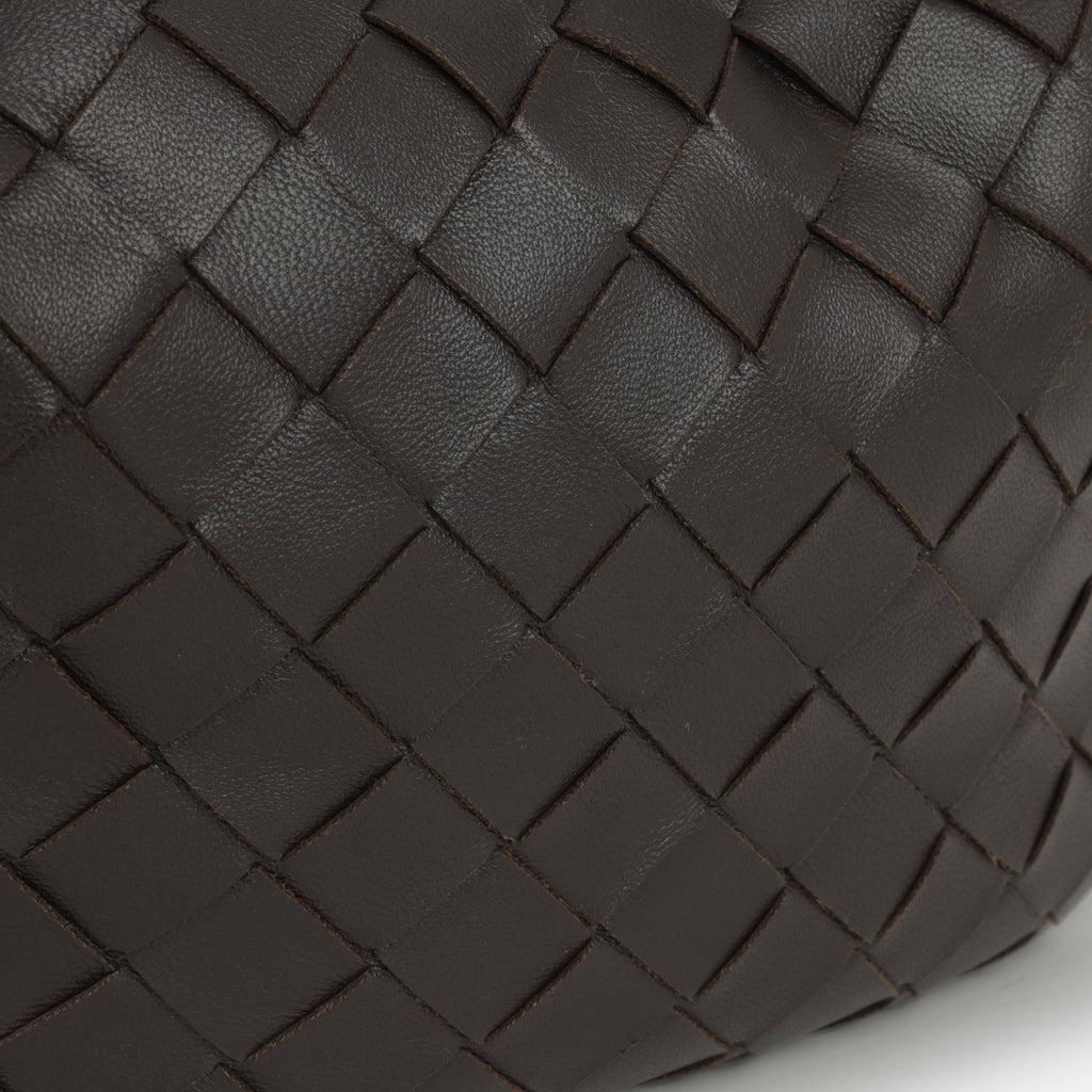 Bottega Mini Jodie Shoulder Bag - Fondant Intrecciato | Gold Hardware