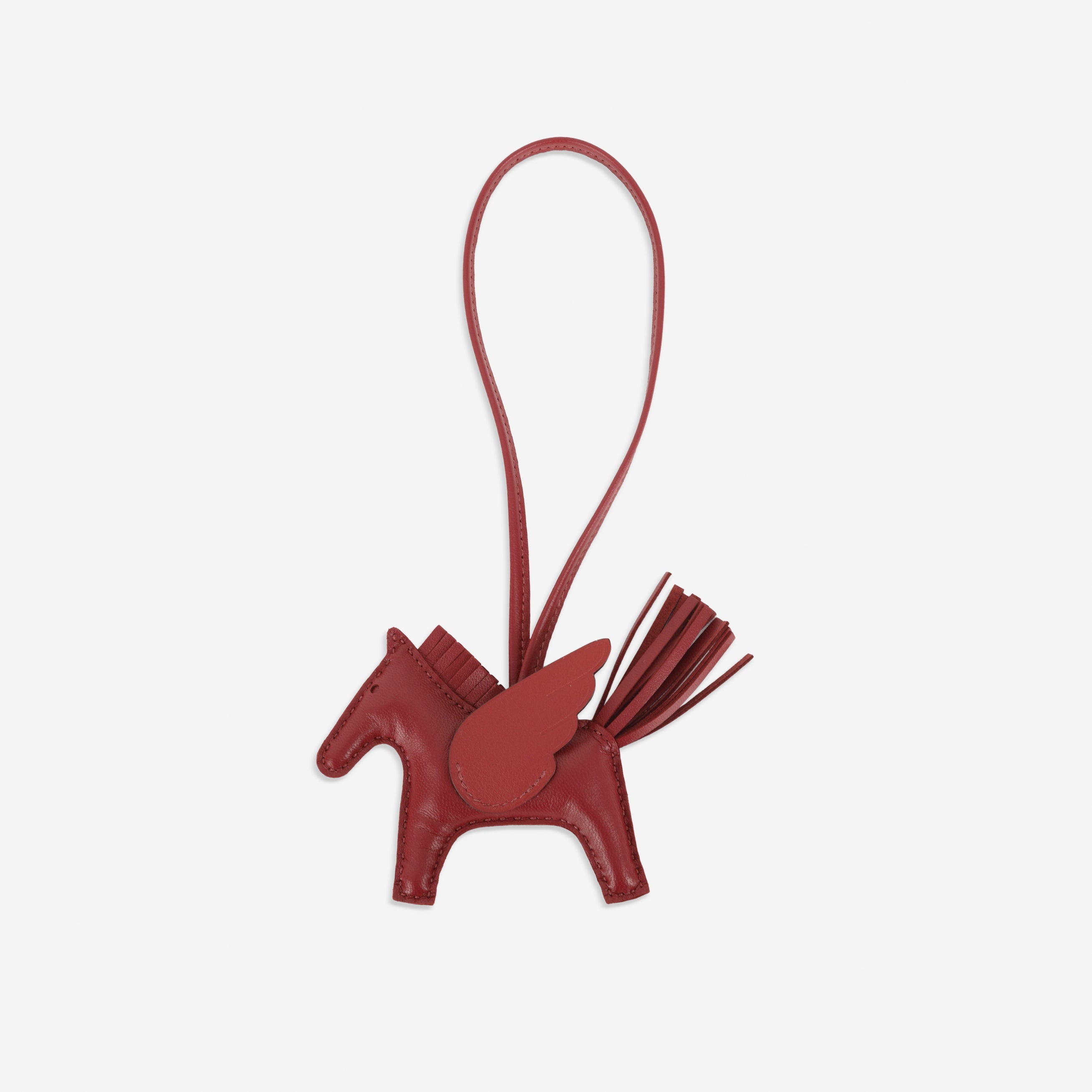 Hermès Rodeo Pegase PM - Rubis Agneau