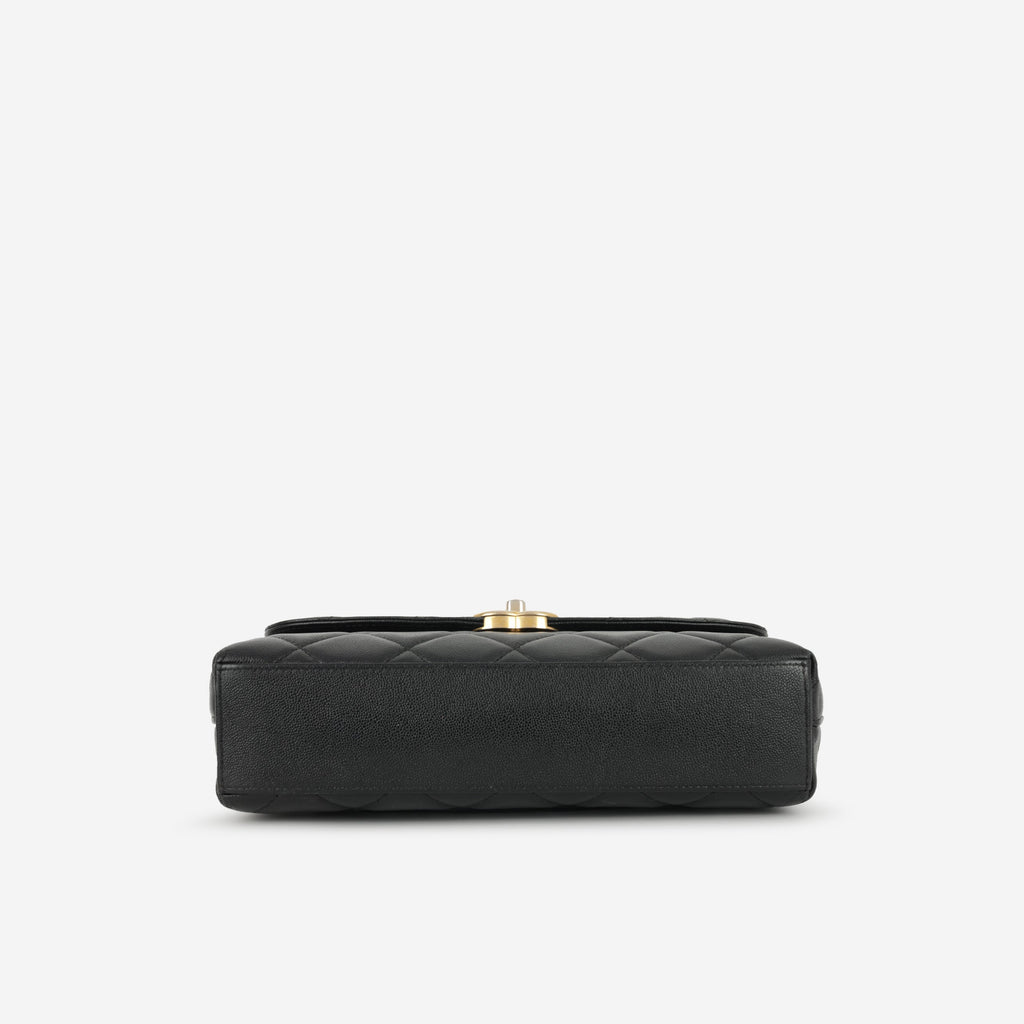 Chanel Seasonal 2023 Flap Bag - Black Caviar | Gold Hardware