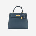 Hermès Kelly 25 - Bleu De Prusse Epsom | Gold Hardware