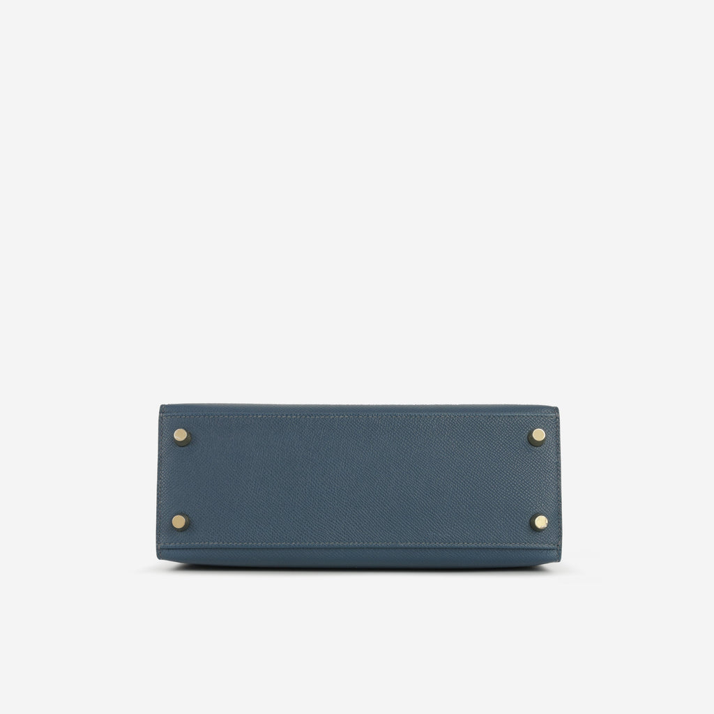 Hermès Kelly 25 - Bleu De Prusse Epsom | Gold Hardware