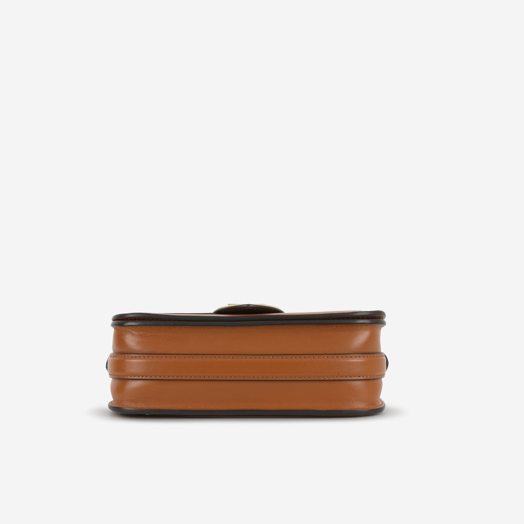 Louis Vuitton Pont 9 Shoulder Bag - Caramel Box Calf | Gold Hardware