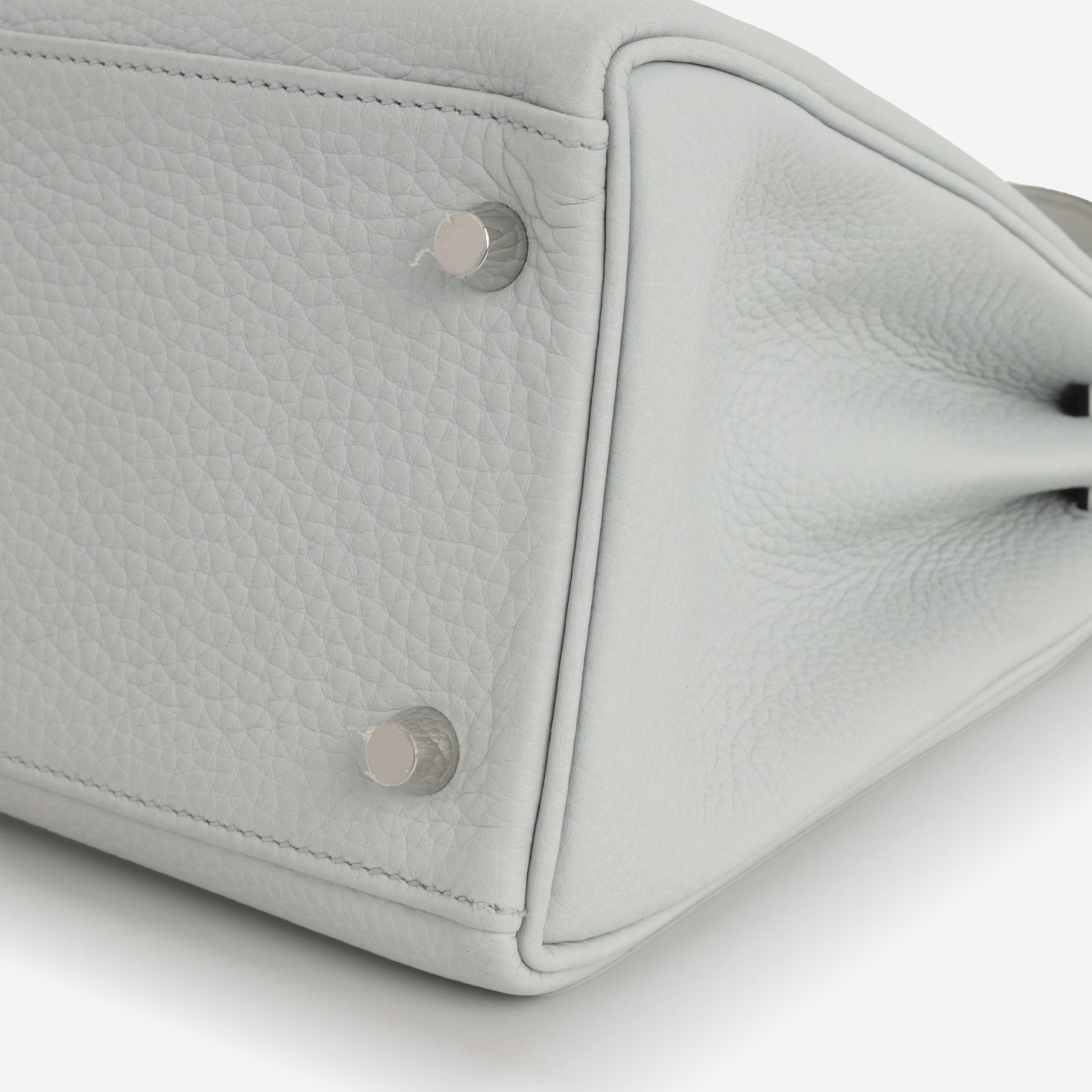 Hermès Kelly 28 - Blue Pale Clemence | Palladium Hardware