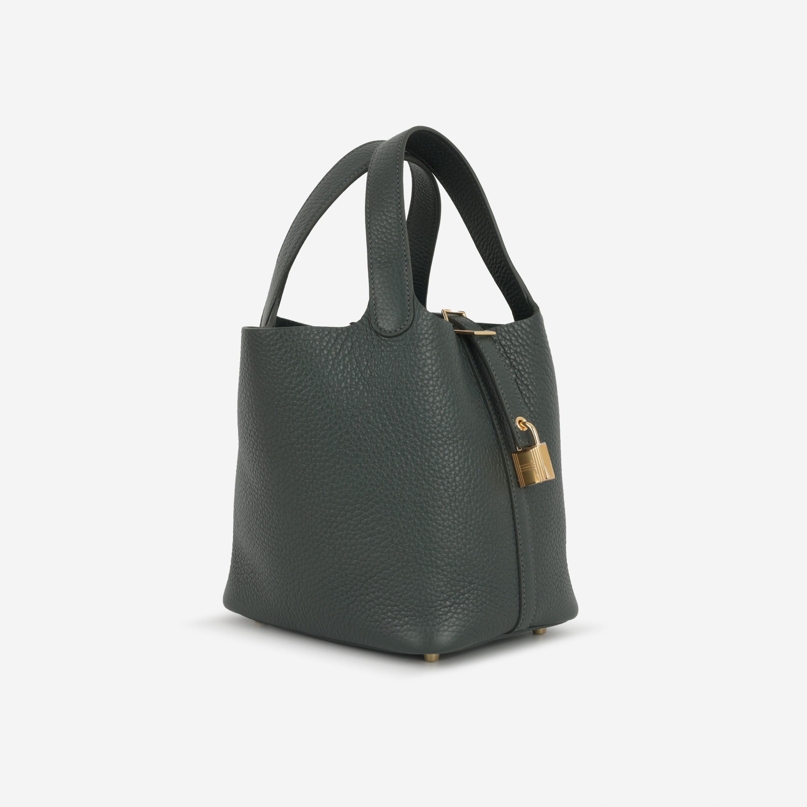 Hermès Picotin 18 - Vert Mangrove Clemence | Gold Hardware