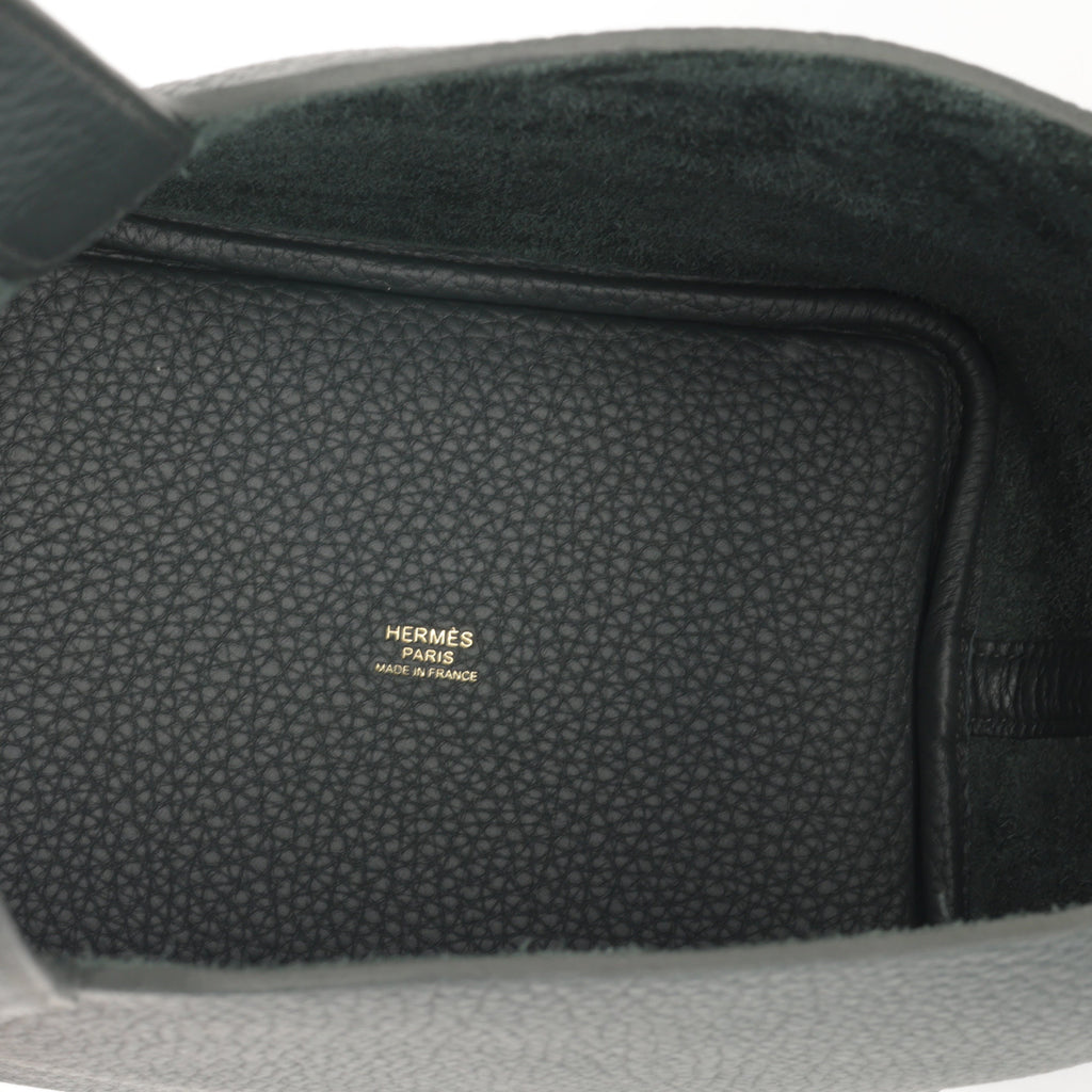 Hermès Picotin 18 - Vert Mangrove Clemence | Gold Hardware