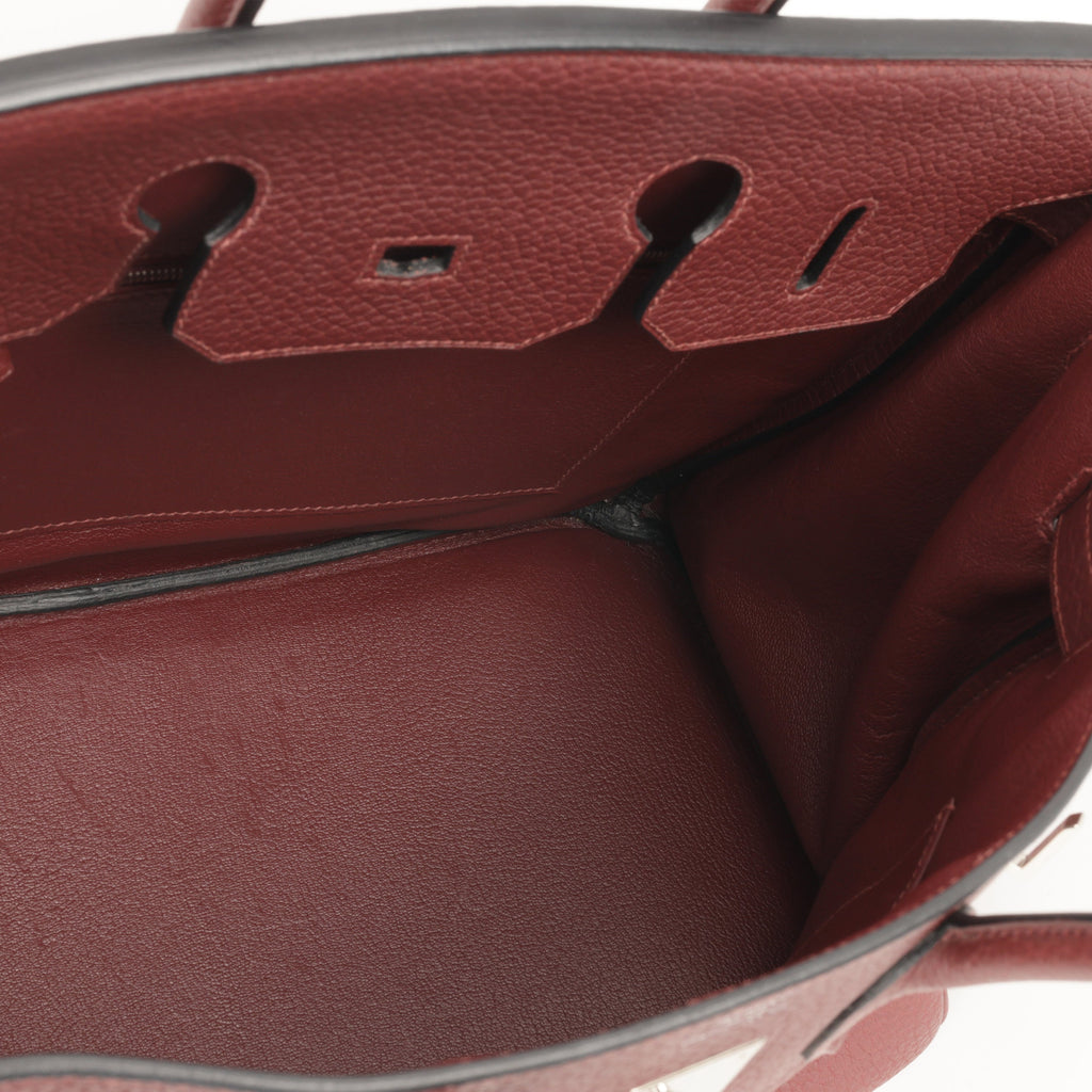 Hermès Birkin 35 - Rouge H Fjord | Palladium Hardware