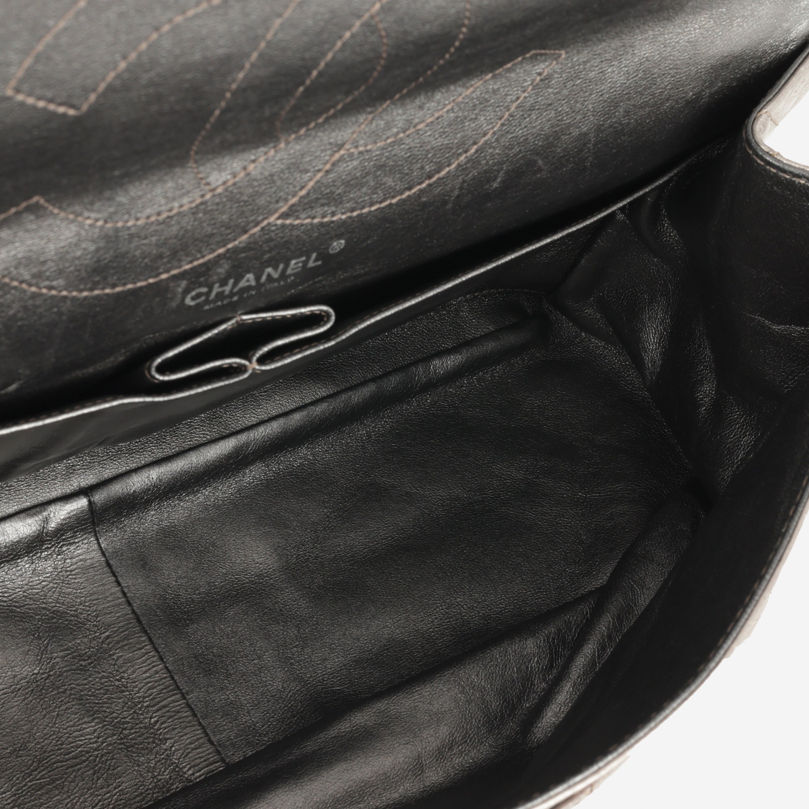 Chanel 2.55 Reissue 227 Flap - Metallic Bronze Calfskin | Silver Hardware