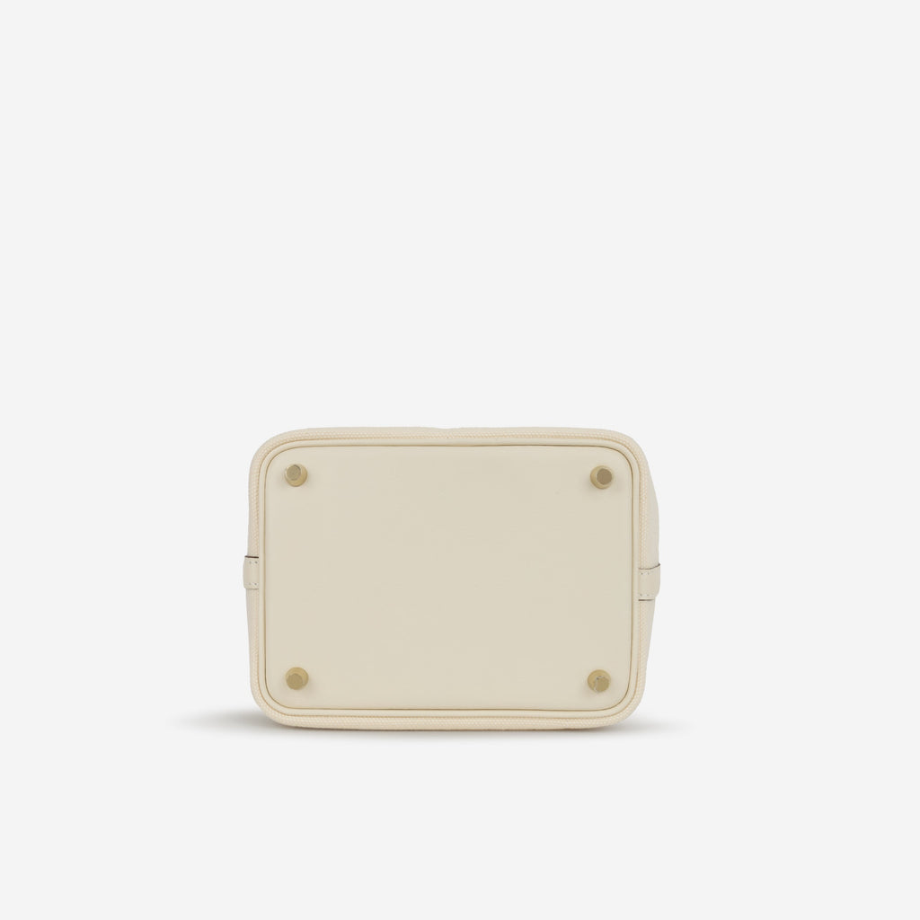 Hermès Picotin 18 Cargo - Ecru Canvas / Nata Swift | Gold Hardware