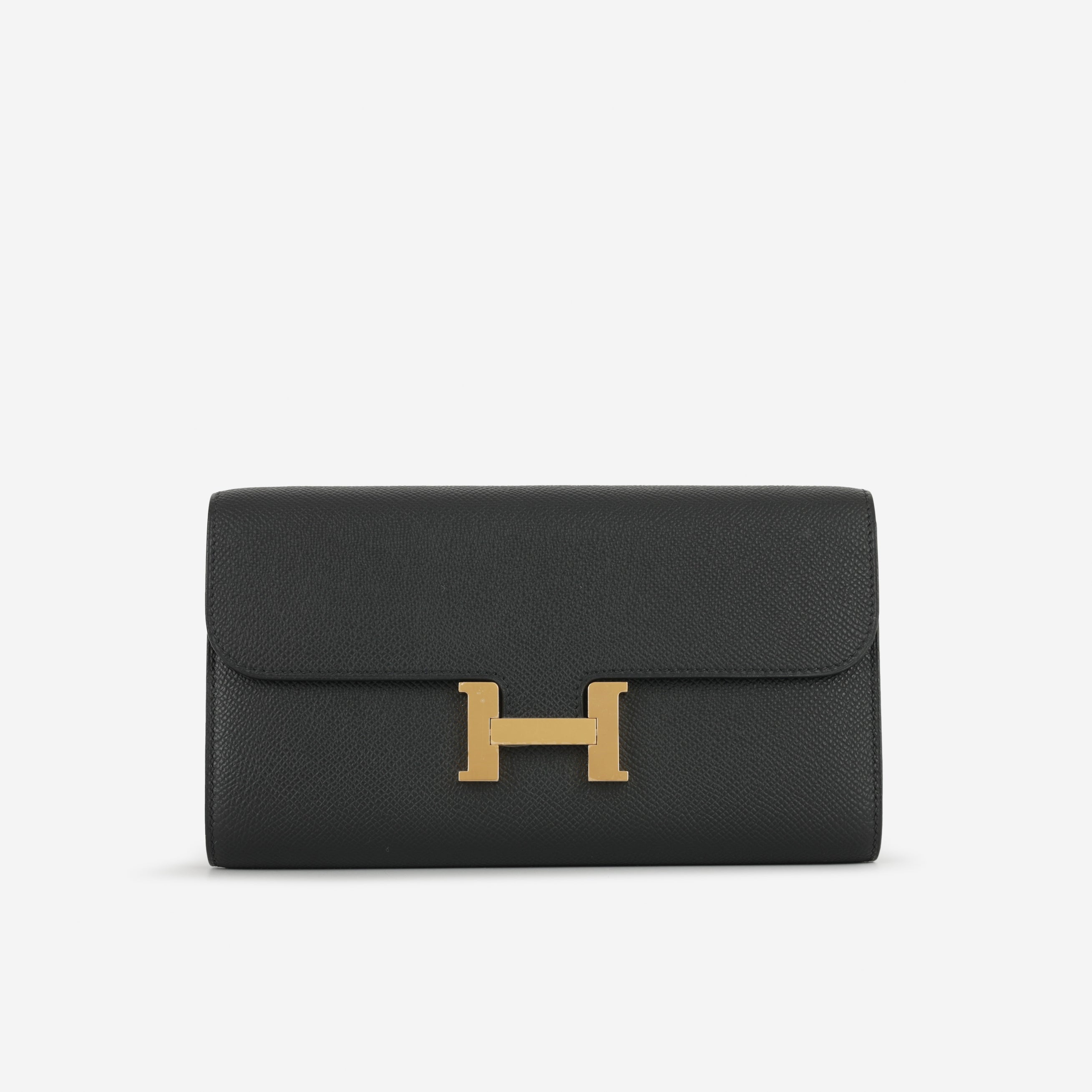 Hermès Constance To Go - Black Epsom | Gold Hardware