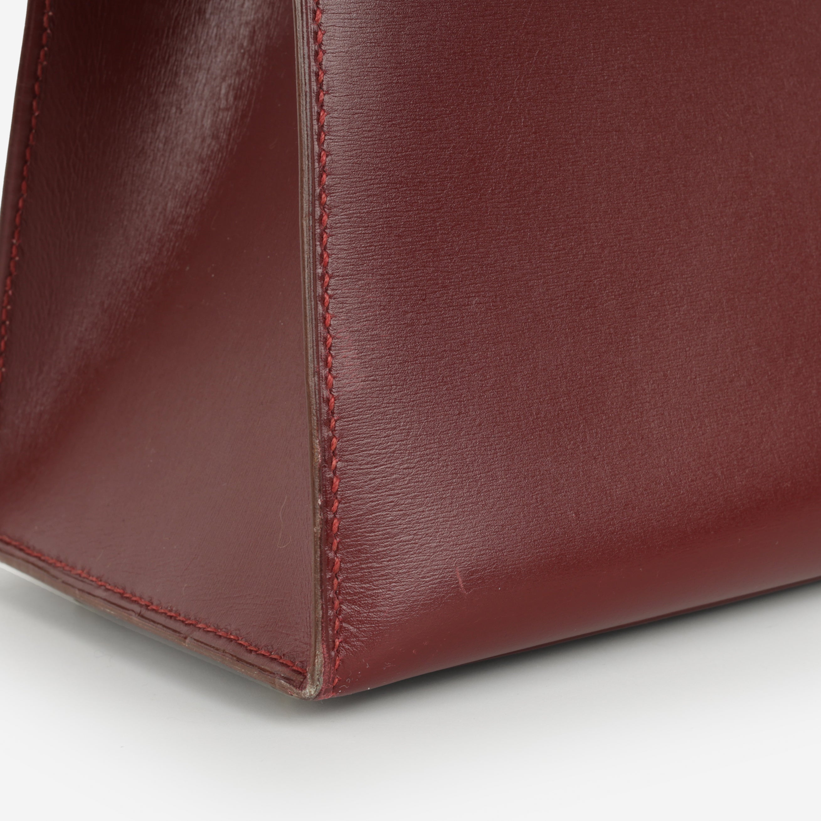 Hermès Vintage Kelly 32 - Rouge H Box Calf | Gold Hardware