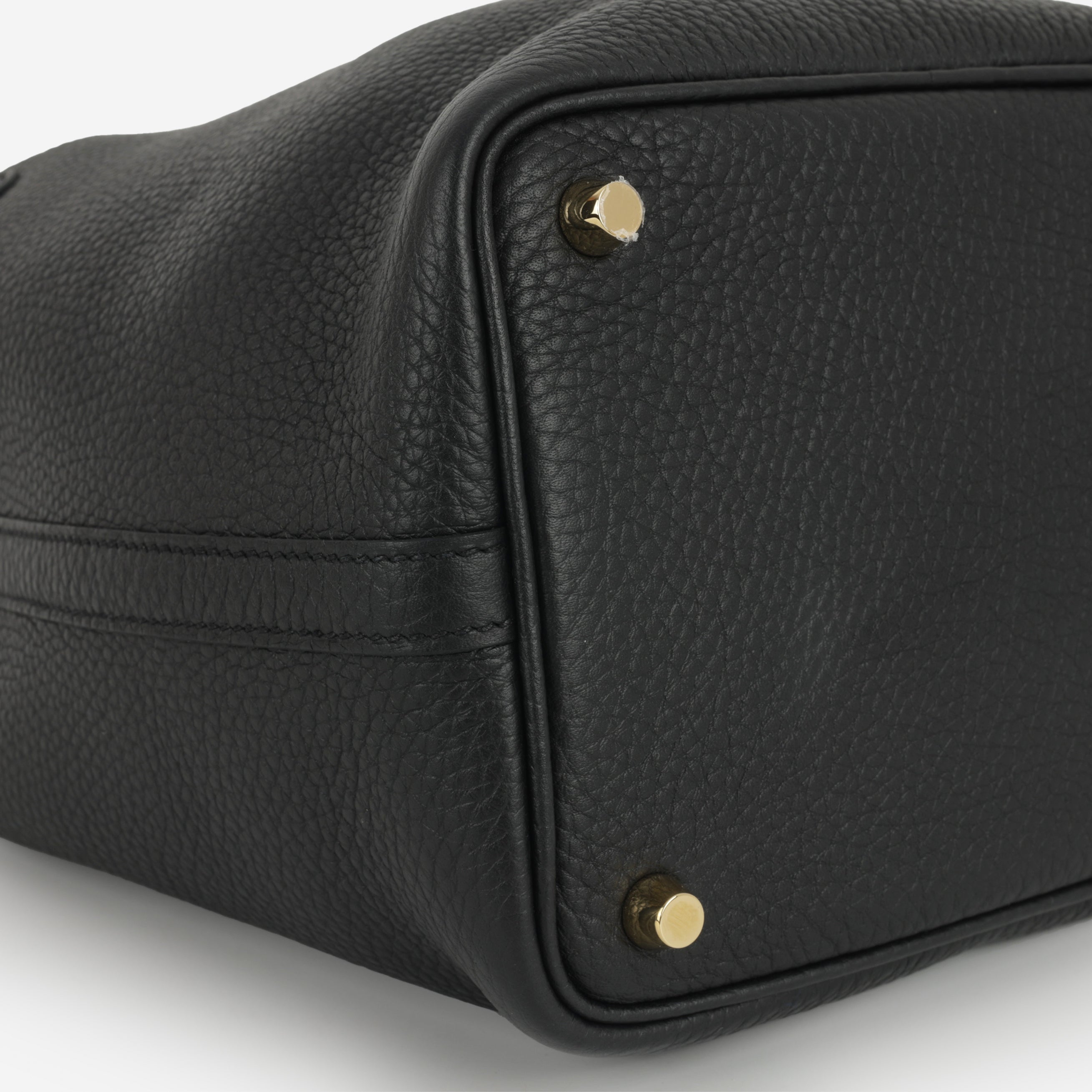 Hermès Picotin 18 - Black Clemence | Gold Hardware