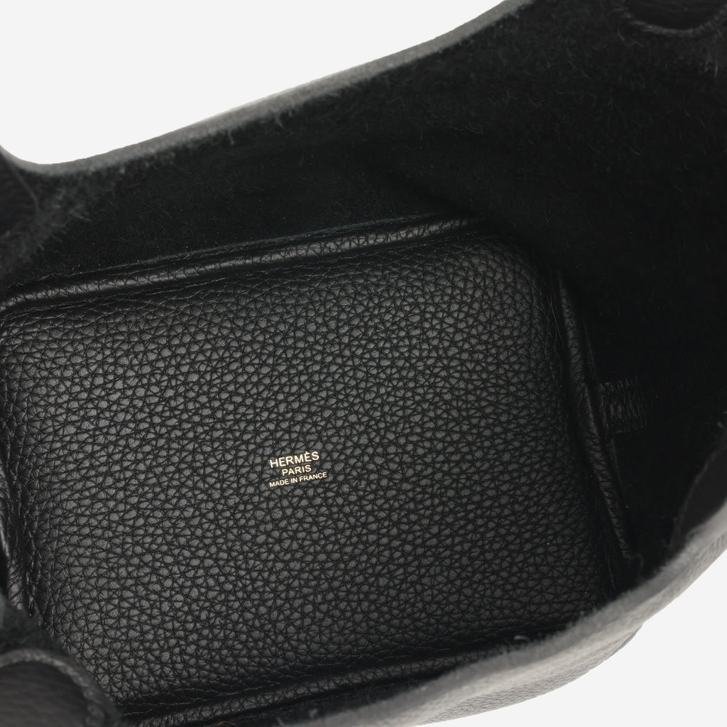 Hermès Picotin 18 - Black Clemence | Gold Hardware