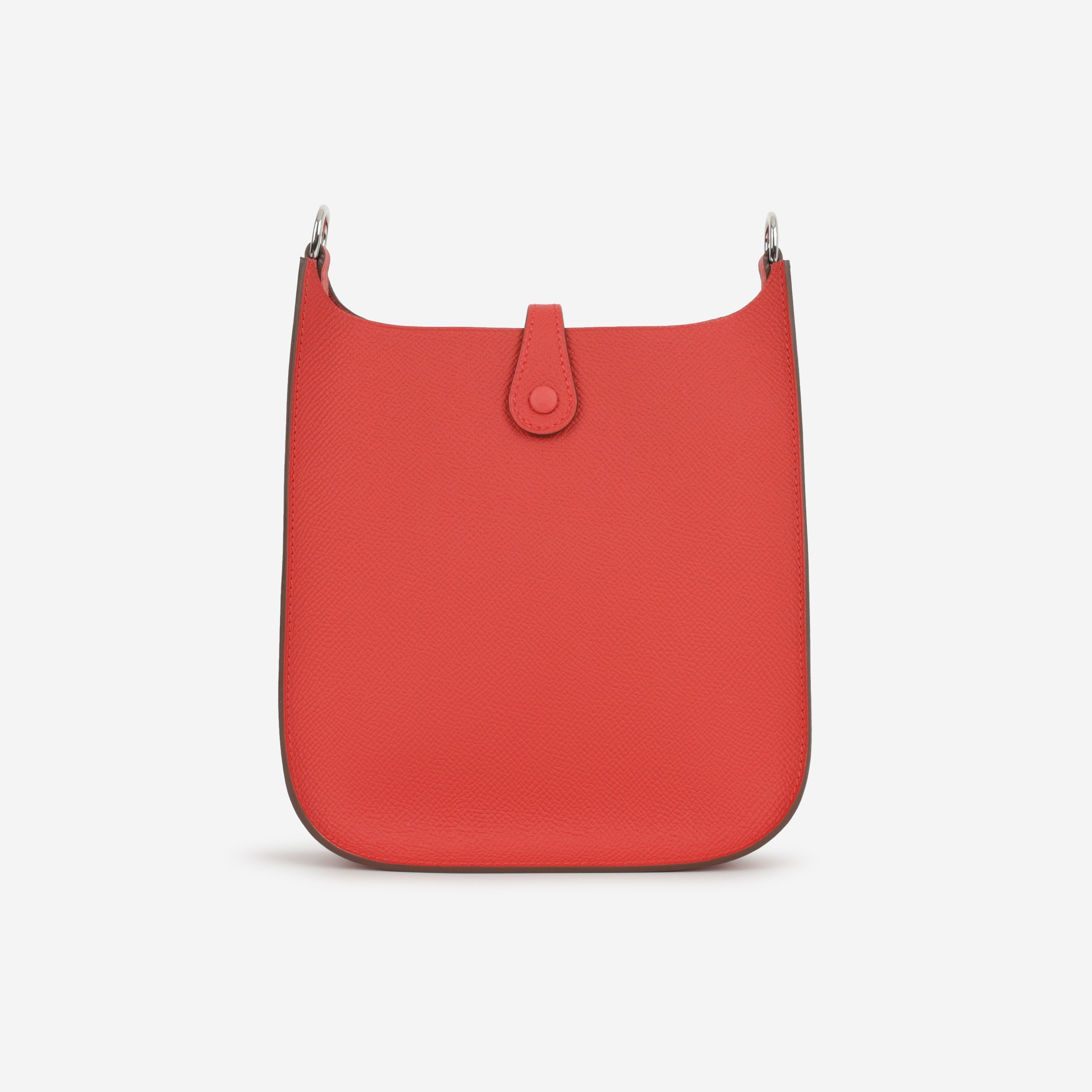 Hermès Mini Evelyne 16 - Rouge Radieux Epsom | Palladium Hardware
