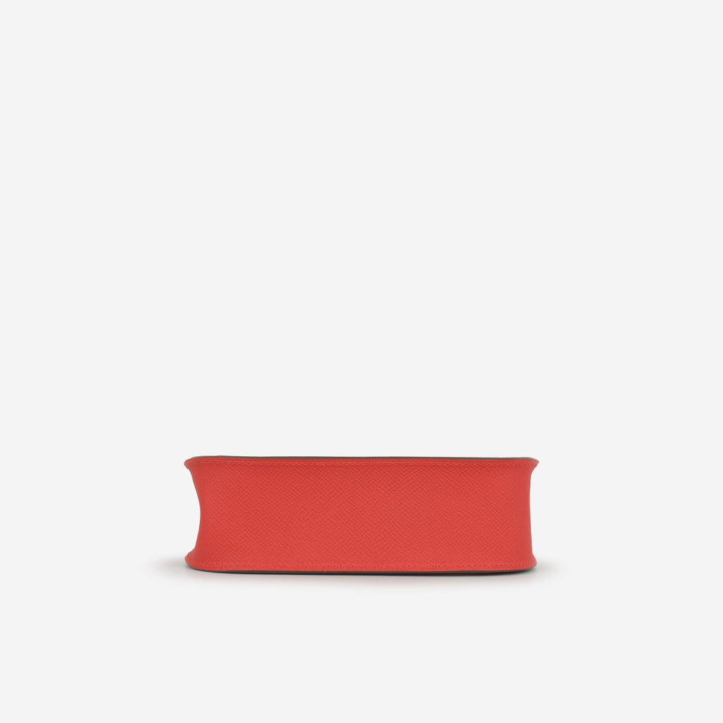 Hermès Mini Evelyne 16 - Rouge Radieux Epsom | Palladium Hardware