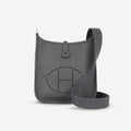 Hermès Mini Evelyne 16 - Ardoise Clemence | Palladium Hardware
