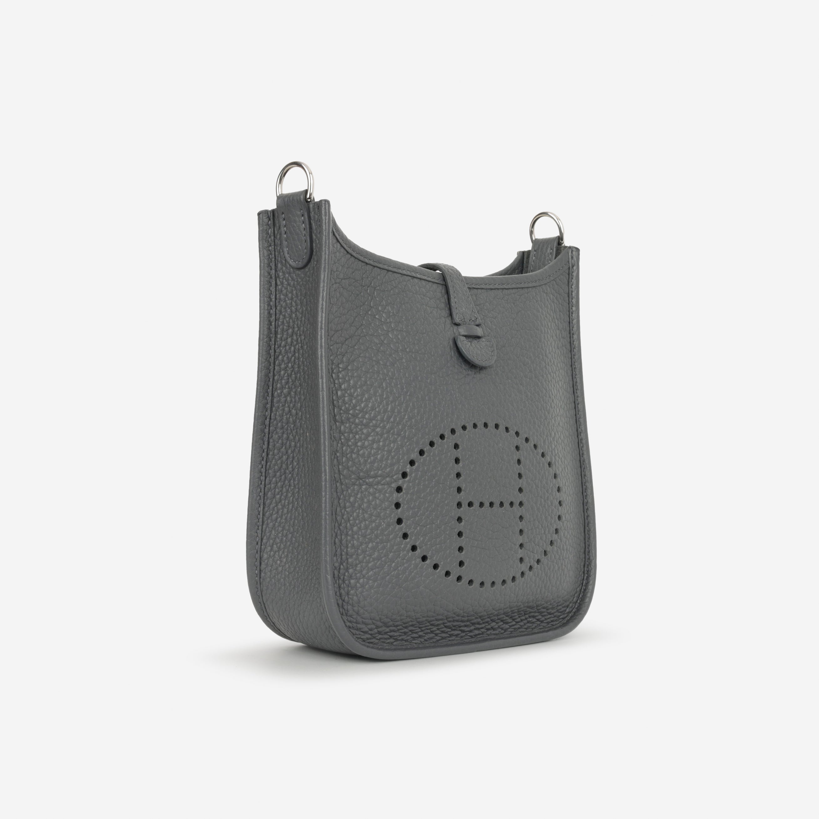 Hermès Mini Evelyne 16 - Ardoise Clemence | Palladium Hardware