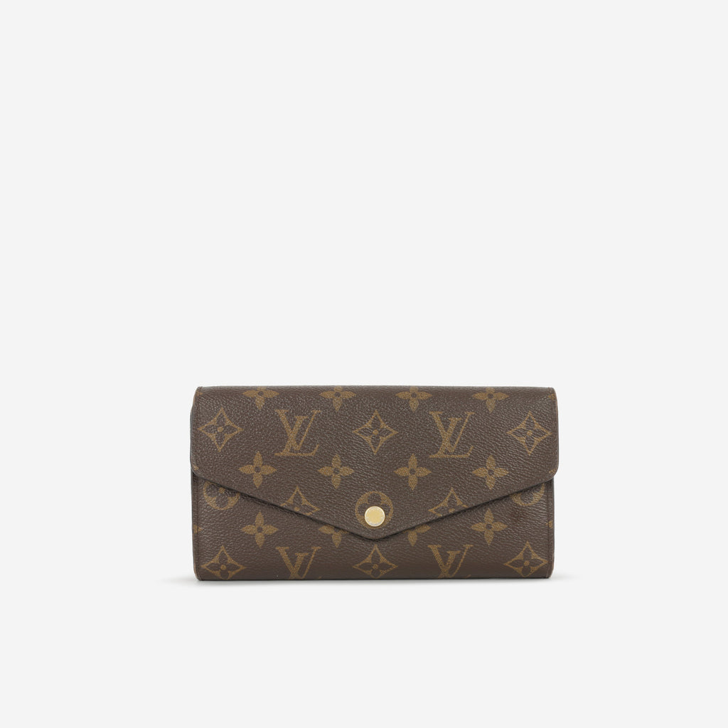 Louis Vuitton Sarah Wallet - Monogram | Gold Hardware