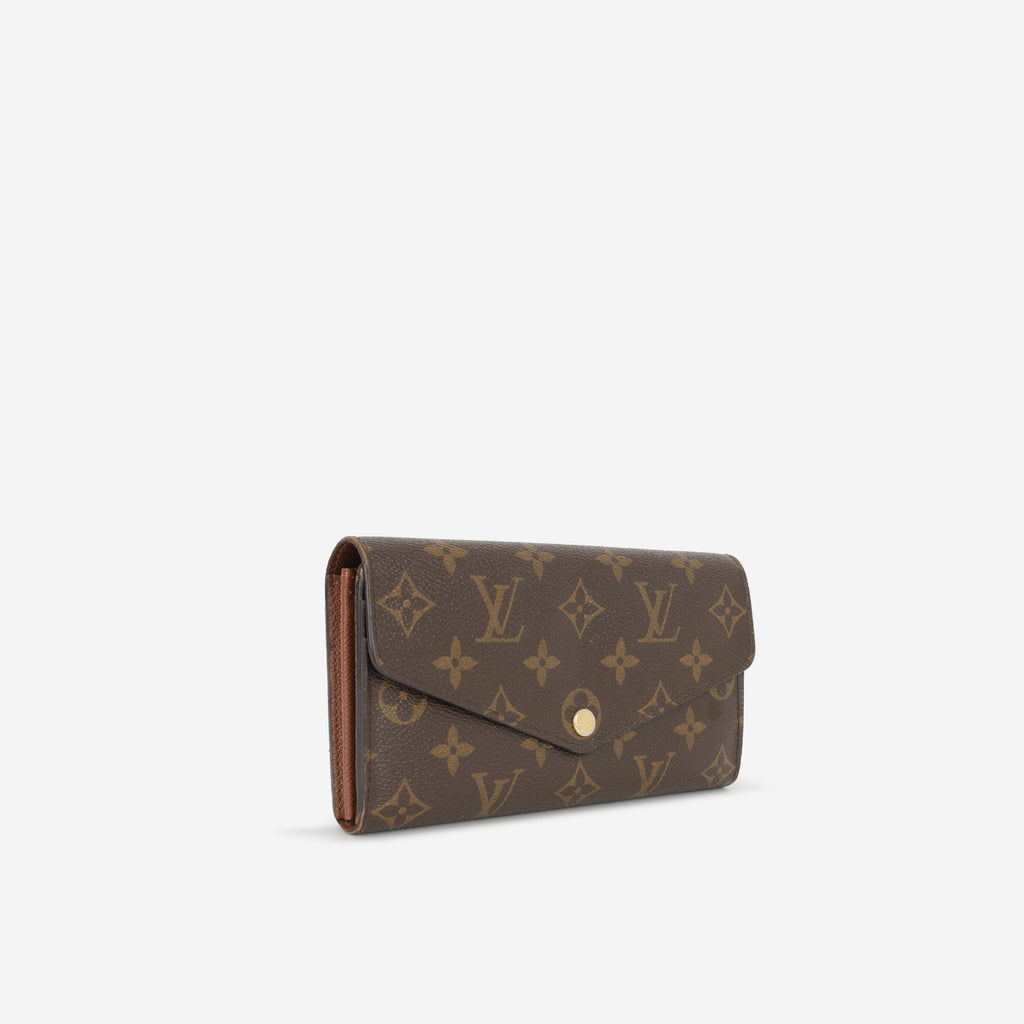 Louis Vuitton Sarah Wallet - Monogram | Gold Hardware