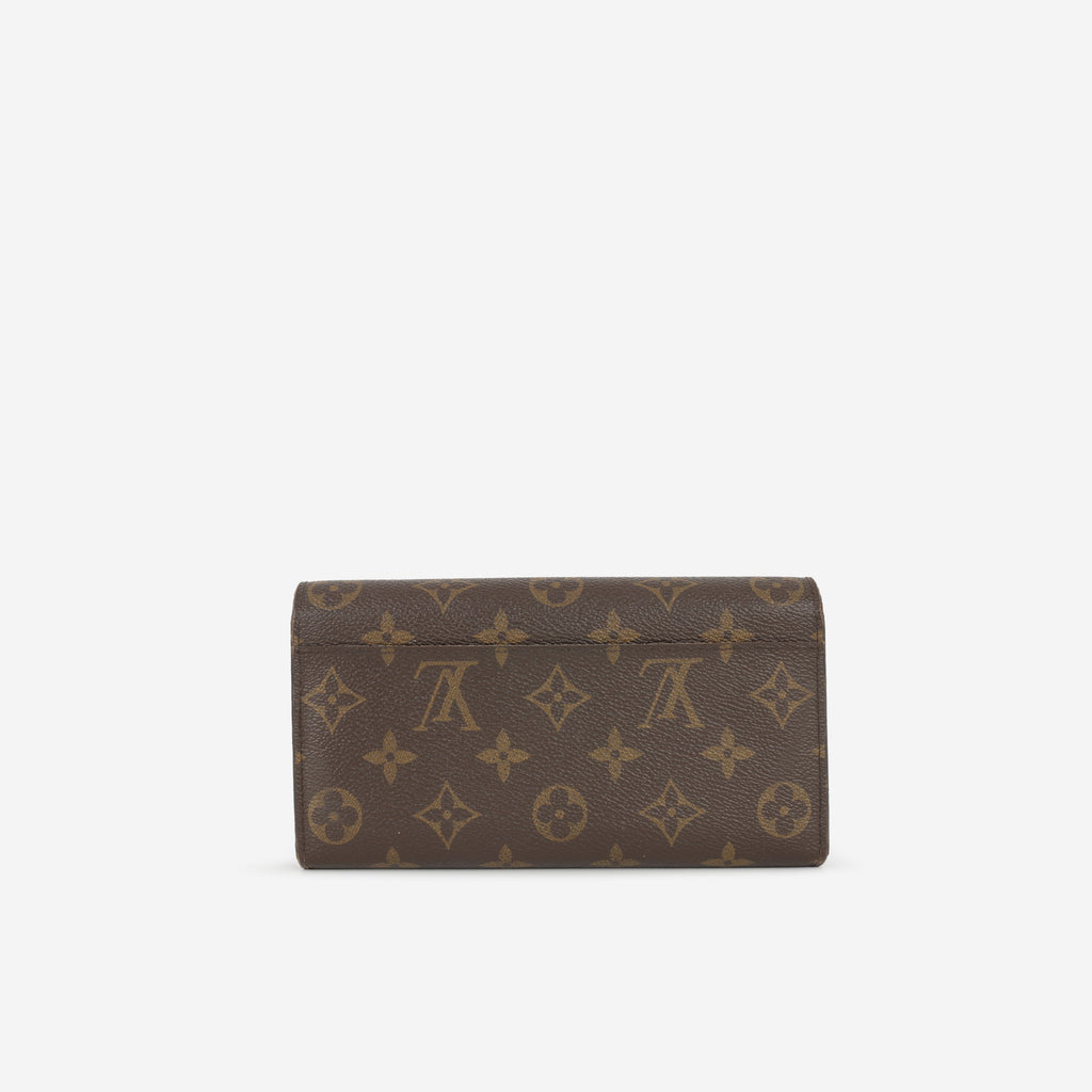 Louis Vuitton Sarah Wallet - Monogram | Gold Hardware
