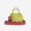 Loewe Wavy Stitch Bag Strap - Burgundy | Gold Hardware