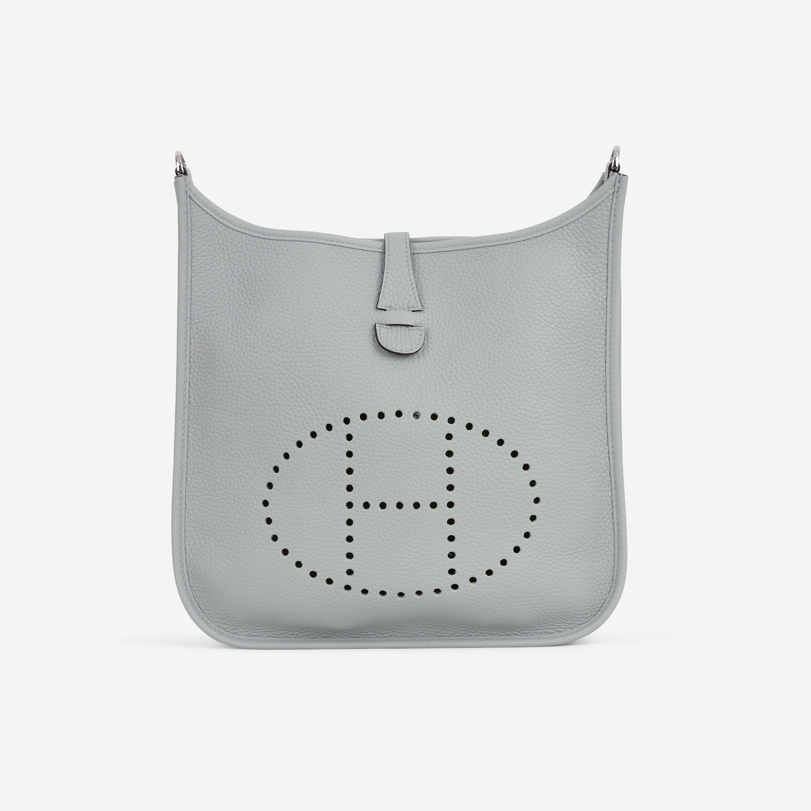Hermès Evelyne 29 - Bleu Glacier Clemence | Palladium Hardware