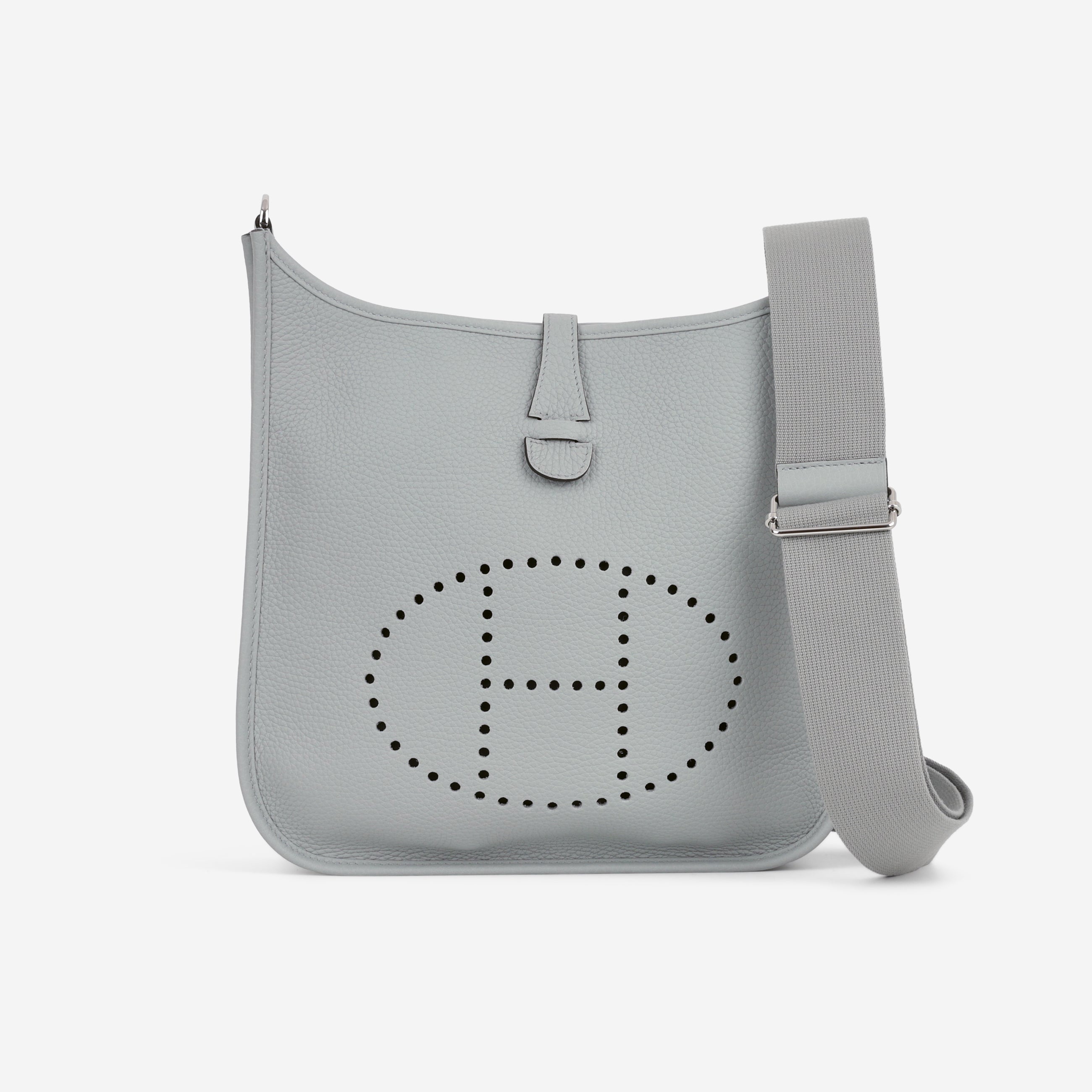 Hermès Evelyne 29 - Bleu Glacier Clemence | Palladium Hardware