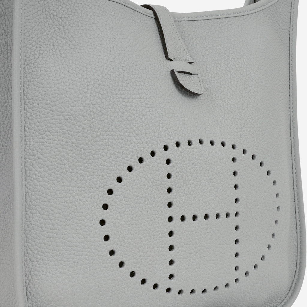 Hermès Evelyne 29 - Bleu Glacier Clemence | Palladium Hardware