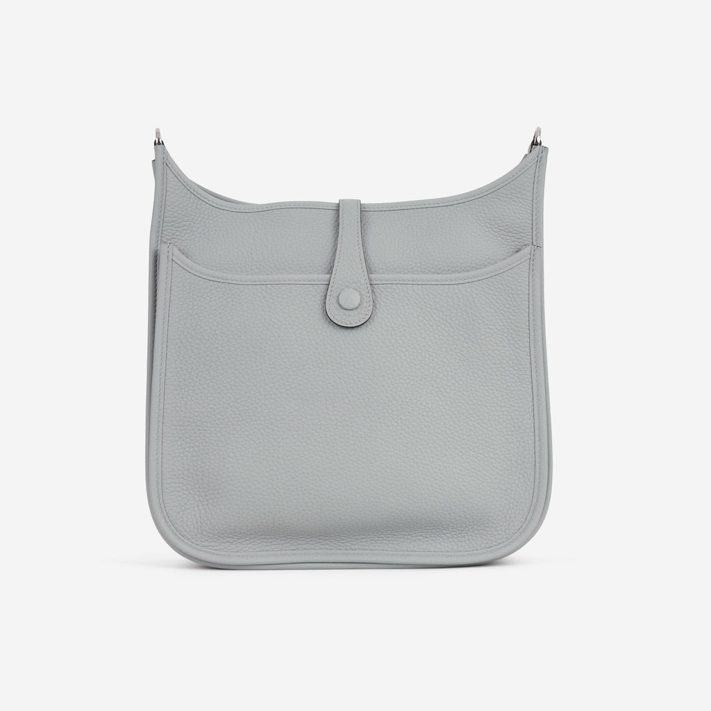 Hermès Evelyne 29 - Bleu Glacier Clemence | Palladium Hardware