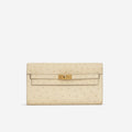 Hermès Kelly To Go - Parchemin Ostrich | Gold Hardware