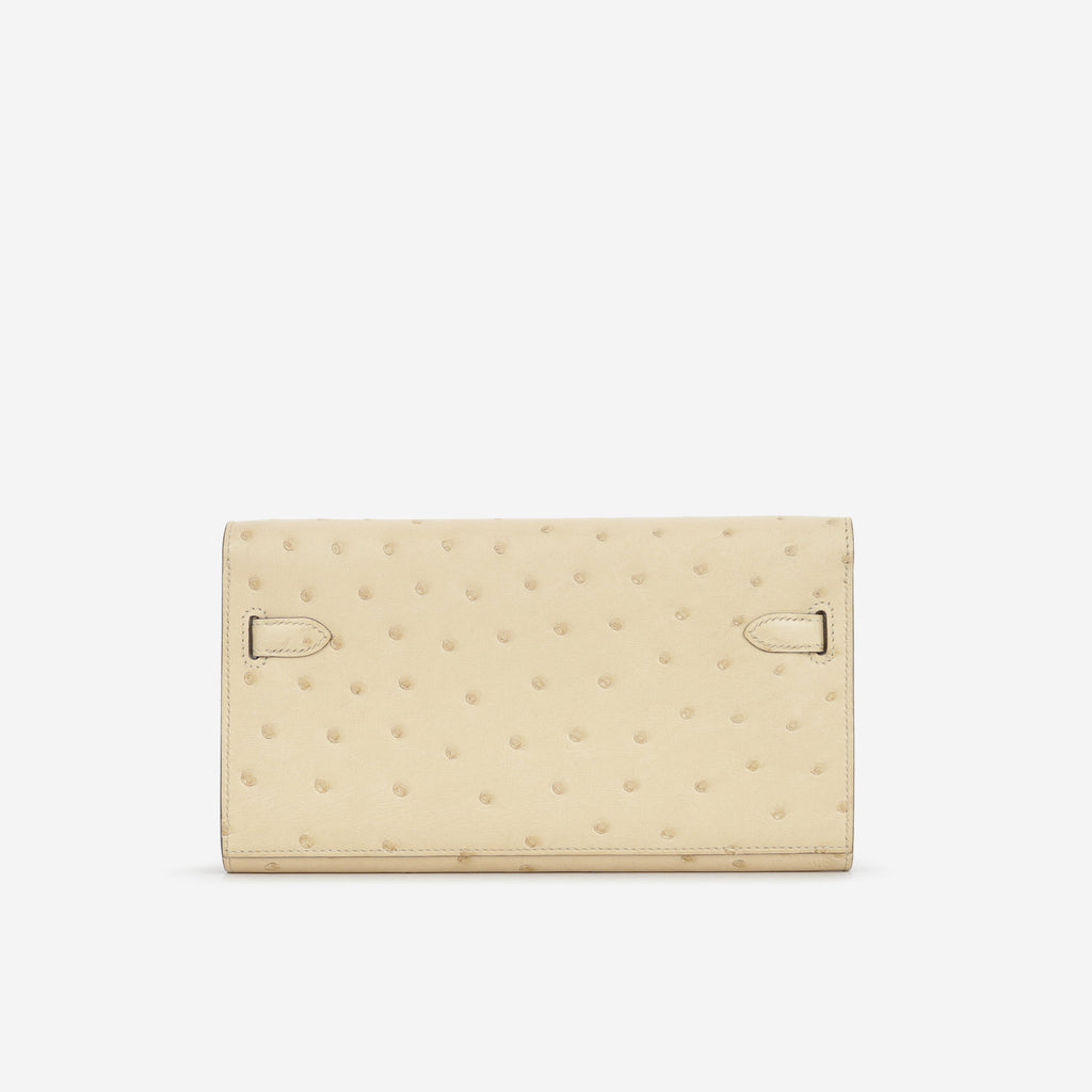 Hermès Kelly To Go - Parchemin Ostrich | Gold Hardware