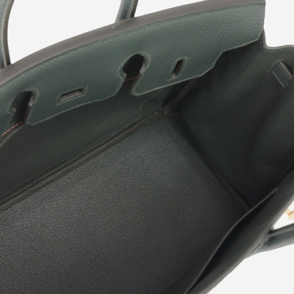 Hermès Birkin 25 - Vert Mangrove Togo | Permabrass Hardware