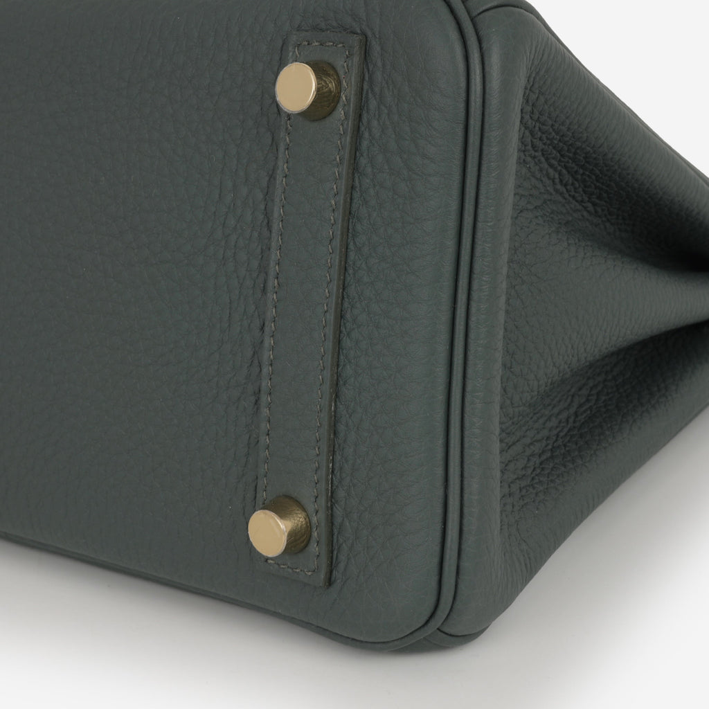 Hermès Birkin 25 - Vert Mangrove Togo | Permabrass Hardware