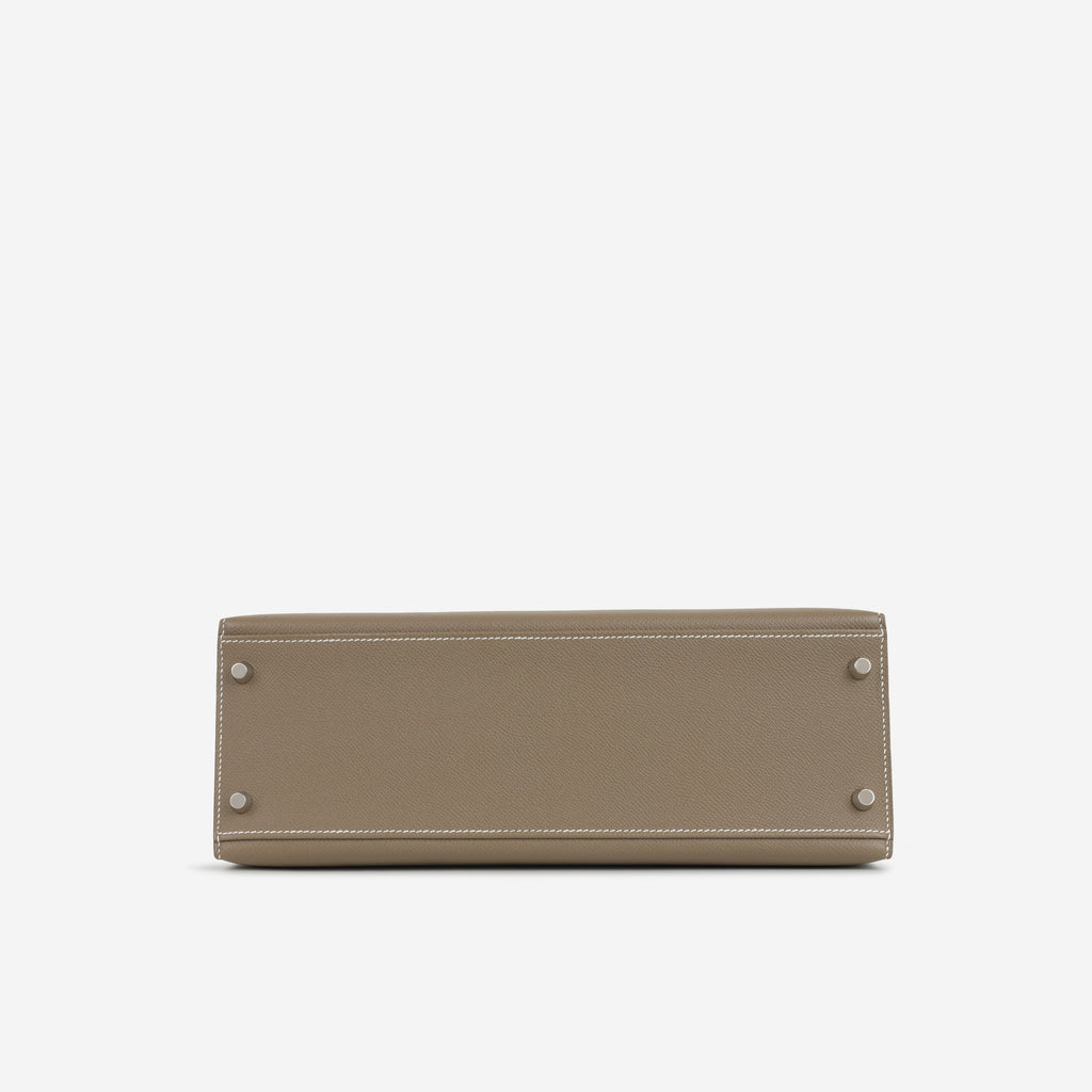 Hermès Kelly 32 - Etoupe Epsom | Palladium Hardware