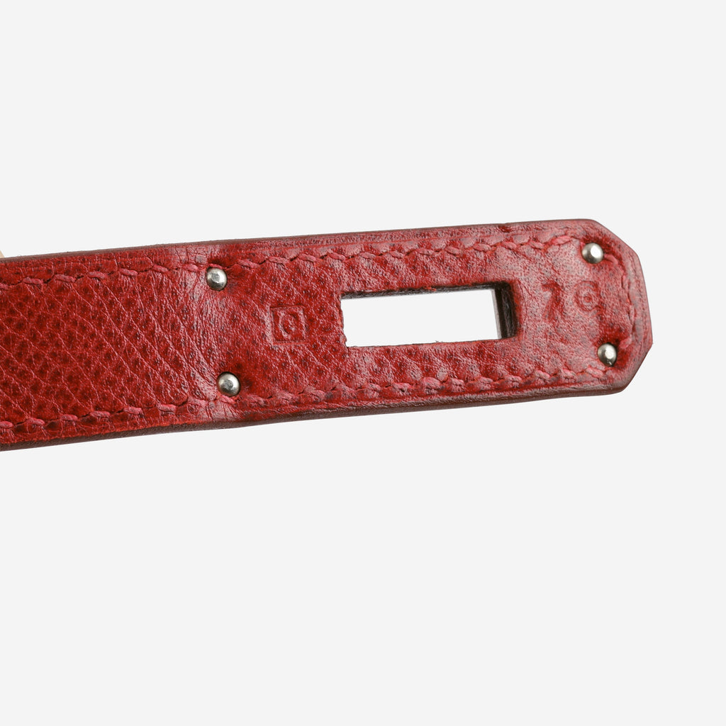 Hermès Birkin 35 - Rouge Amarante Courchevel | Palladium Hardware