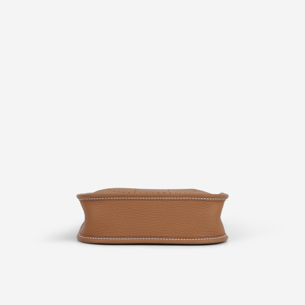 Hermès Mini Evelyne 16  - Gold Clemence | Gold Hardware
