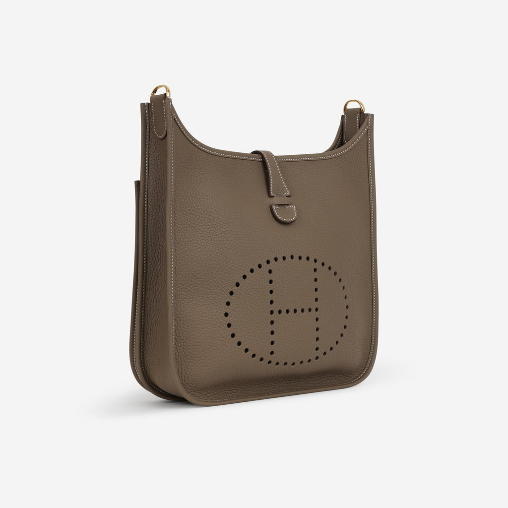 Hermès Evelyne 29 - Etoupe Clemence | Gold Hardware