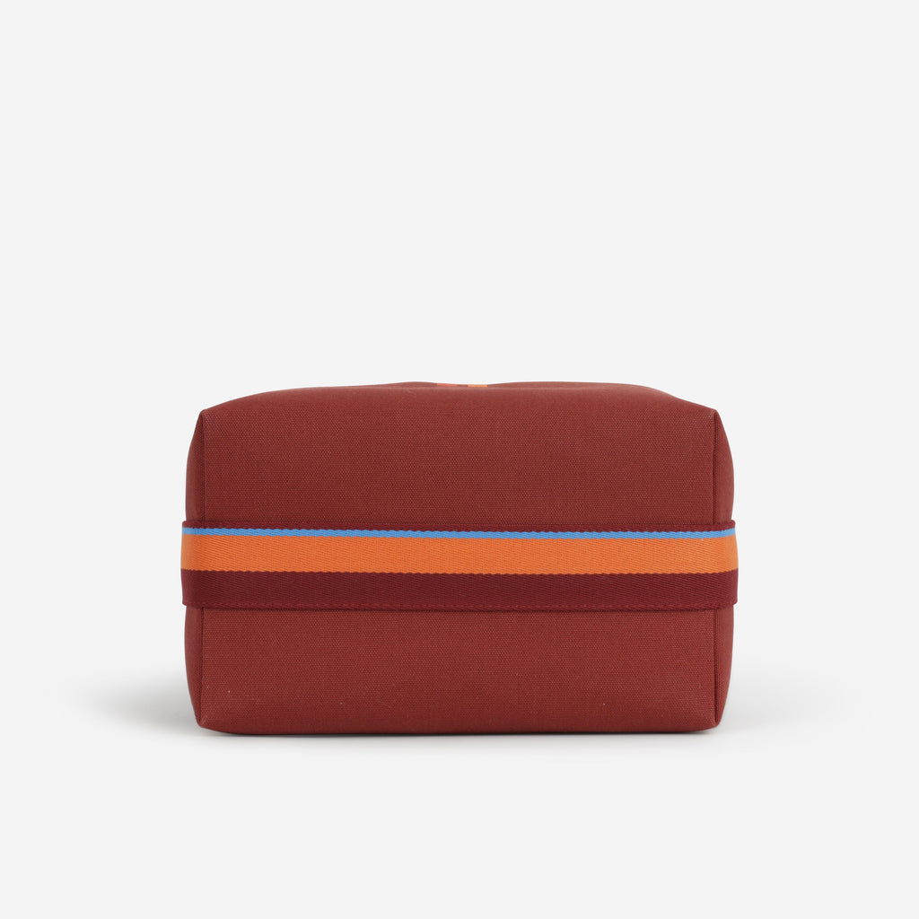 Hermès Bride-A-Brac Pavillion GM - Rouge H Canvas | Palladium Hardware