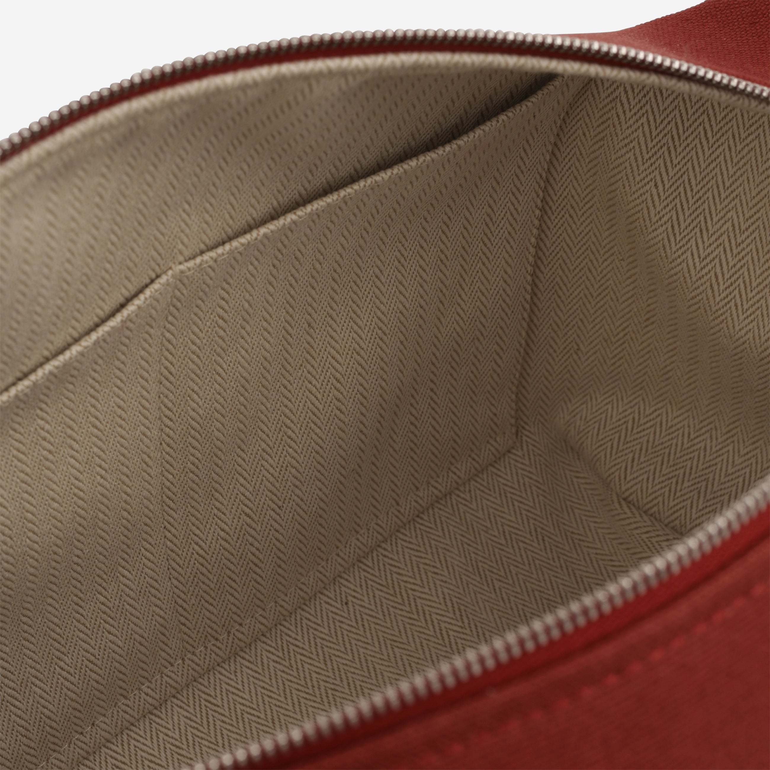 Hermès Bride-A-Brac Pavillion GM - Rouge H Canvas | Palladium Hardware