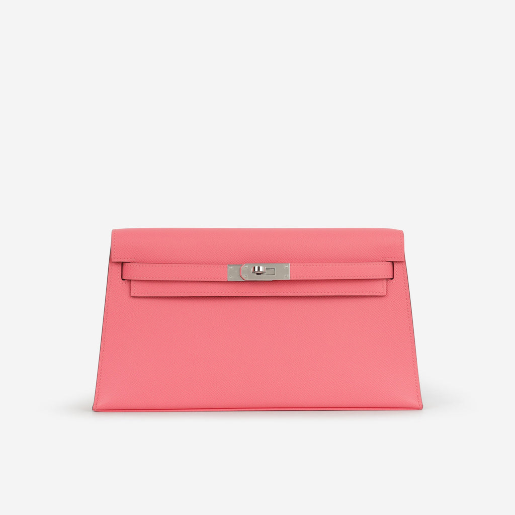 Hermès Kelly Elan - Rose Azalee Epsom | Palladium Hardware