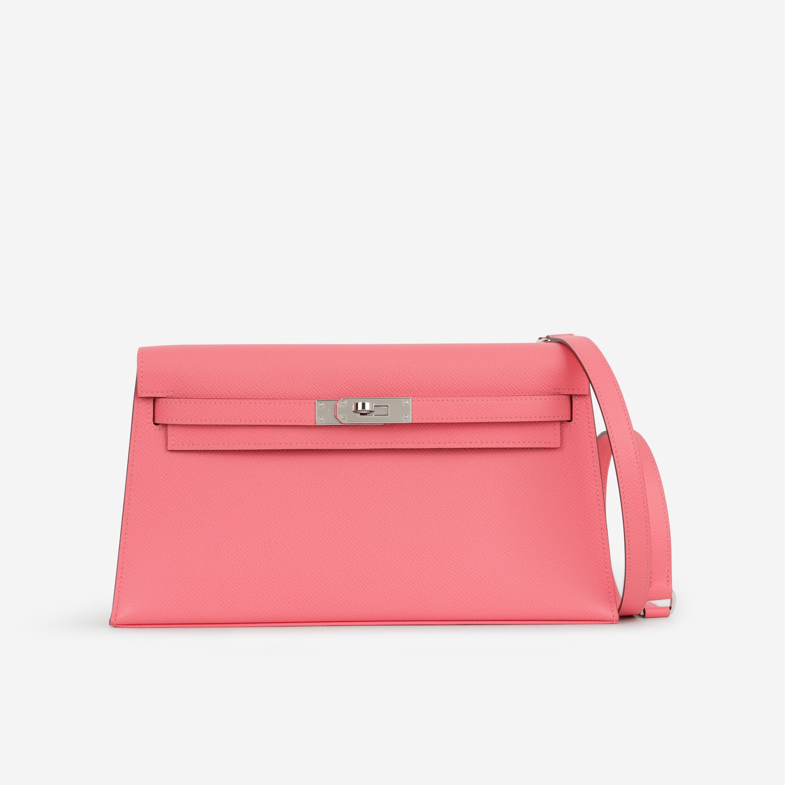 Hermès Kelly Elan - Rose Azalee Epsom | Palladium Hardware