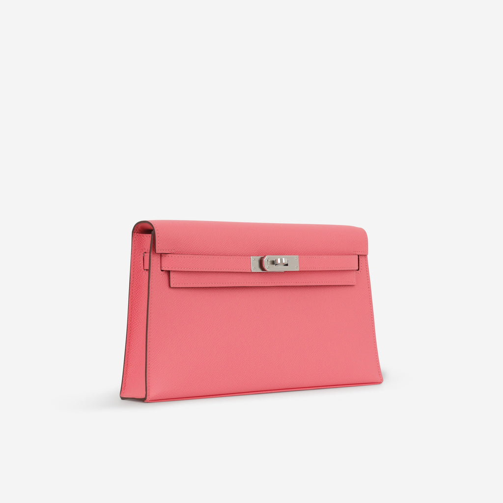 Hermès Kelly Elan - Rose Azalee Epsom | Palladium Hardware